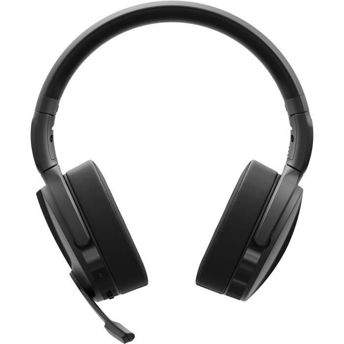 Casque-Micro EPOS C50 Sans Fil Multiplateforme Noir - Réduction de bruit active, Technologie EPOS Voice EPOS