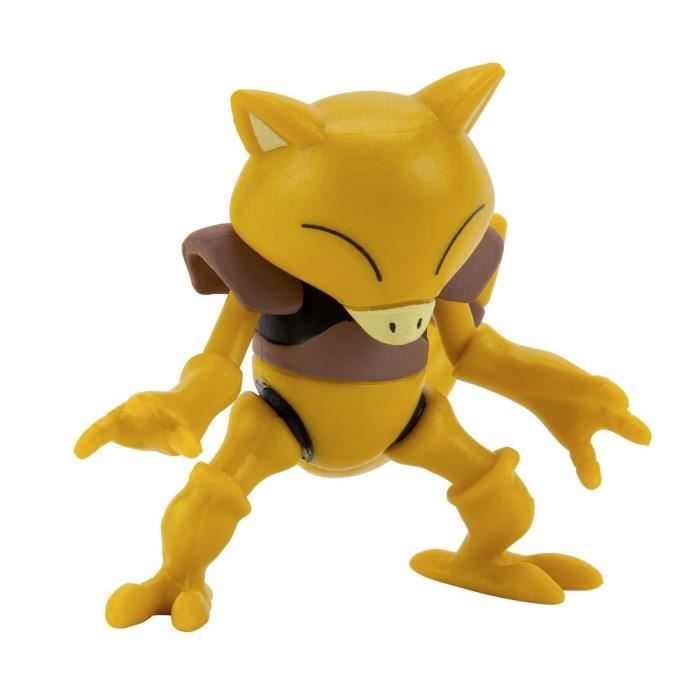 8 figurines BANDAI - Pokémon - Pikachu Rondoudou Rocabot Abra Farfuret Métamorph Phyllali et Magicarpe