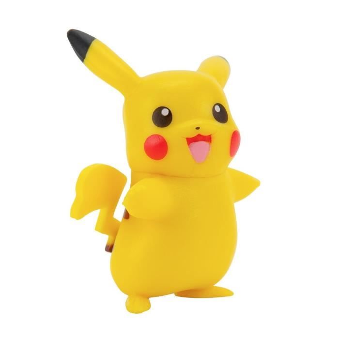 8 figurines BANDAI - Pokémon - Pikachu Rondoudou Rocabot Abra Farfuret Métamorph Phyllali et Magicarpe