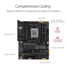 ASUS TUF GAMING X670E-PLUS WIFI Carte mere Socket AM5 AMD X670 ASUS