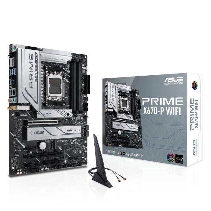 ASUS PRIME X670-P WIFI Carte mere Socket AM5 AMD X670 ASUS