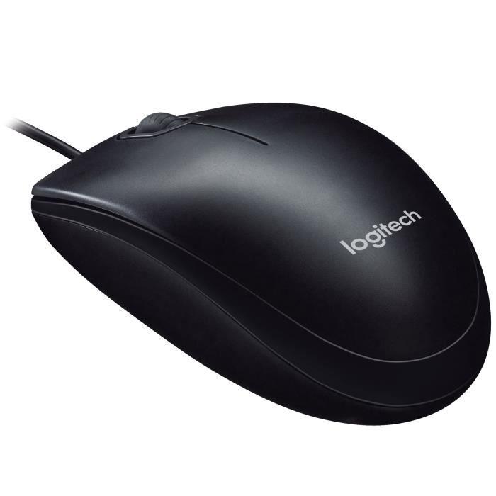 Souris filaire - LOGITECH - M90 - Optique - Noir LOGITECH