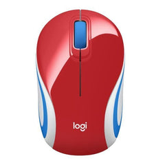 LOGITECH - Souris mini sans fil optique M187  - Rouge LOGITECH