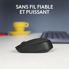 LOGITECH - Souris Sans Fil Ambidextre M171 - Noir LOGITECH