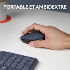 LOGITECH - Souris Sans Fil Ambidextre M170 - Gris LOGITECH