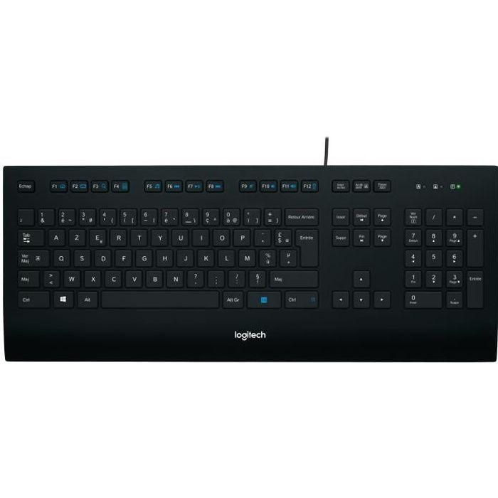 LOGITECH  - Clavier filaire K280E AZERTY LOGITECH