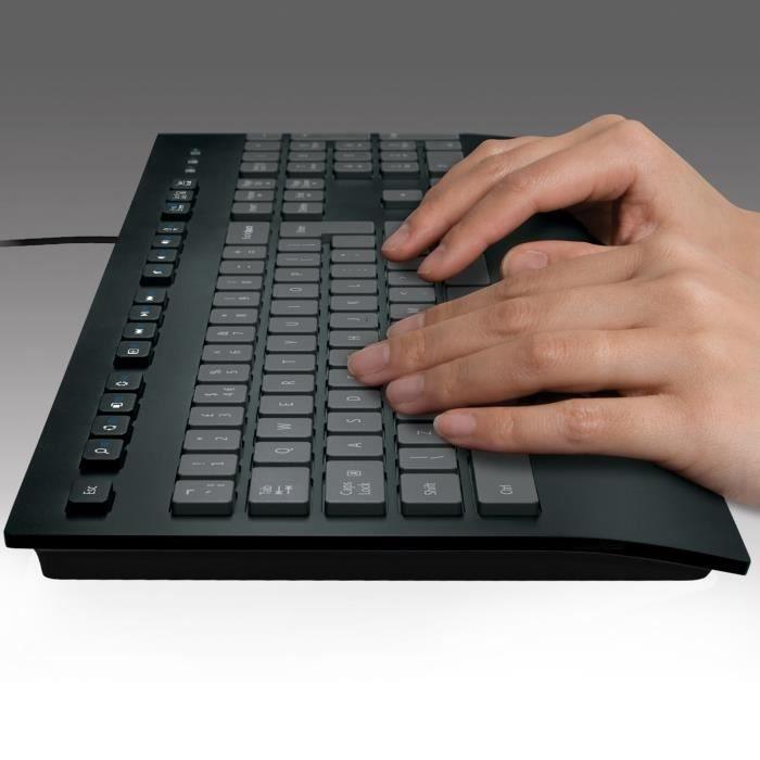 LOGITECH  - Clavier filaire K280E AZERTY LOGITECH