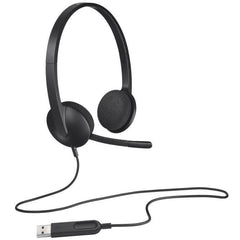 LOGITECH -  Casque filaire USB Stereo H340 - Noir LOGITECH