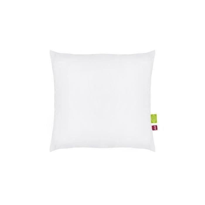 ABEIL Lot de 2 Oreillers Bio Confort - 60 x 60 cm - Blanc ABEIL