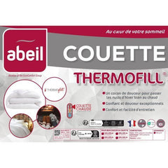 ABEIL Couette chaude 400gr/m² Thermofill 200 x 200 cm ABEIL