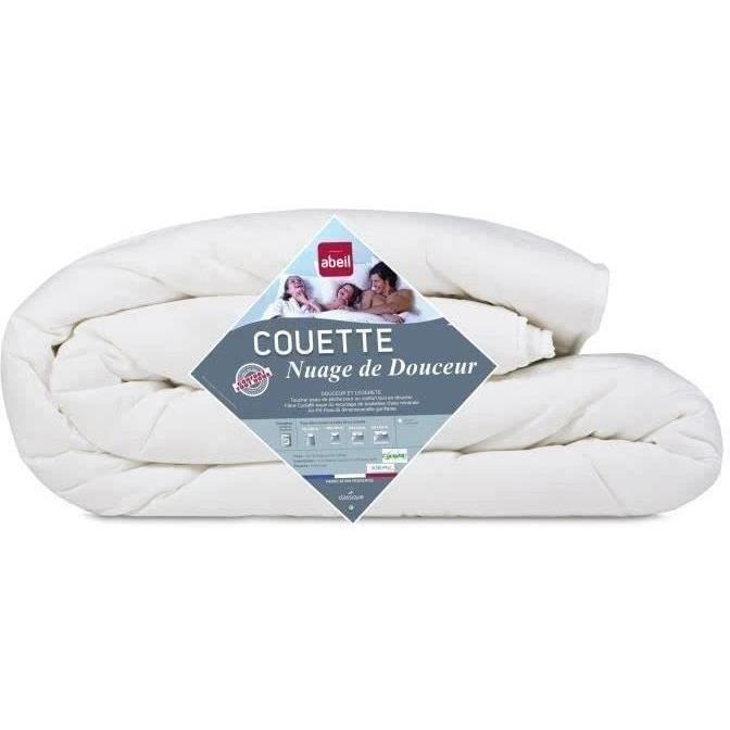 ABEIL Couette légere NUAGE de DOUCEUR 200x200 cm blanc ABEIL