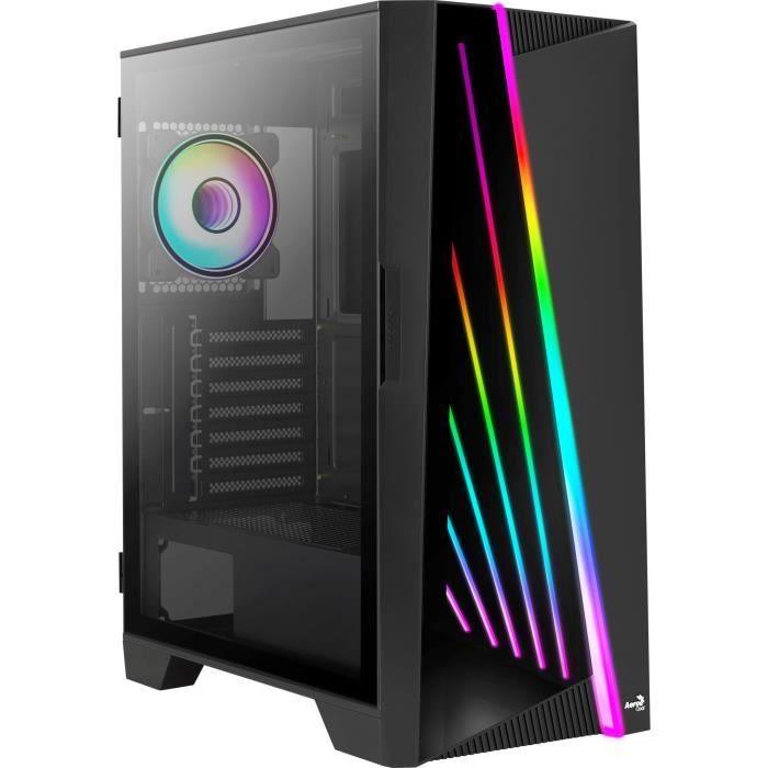 Boîtier PC - AEROCOOL - Mirage G V1 - Boitier sans alimentation - Moyen tour - Format ATX - Noir ( ACCM-PB25013.11 ) AEROCOOL