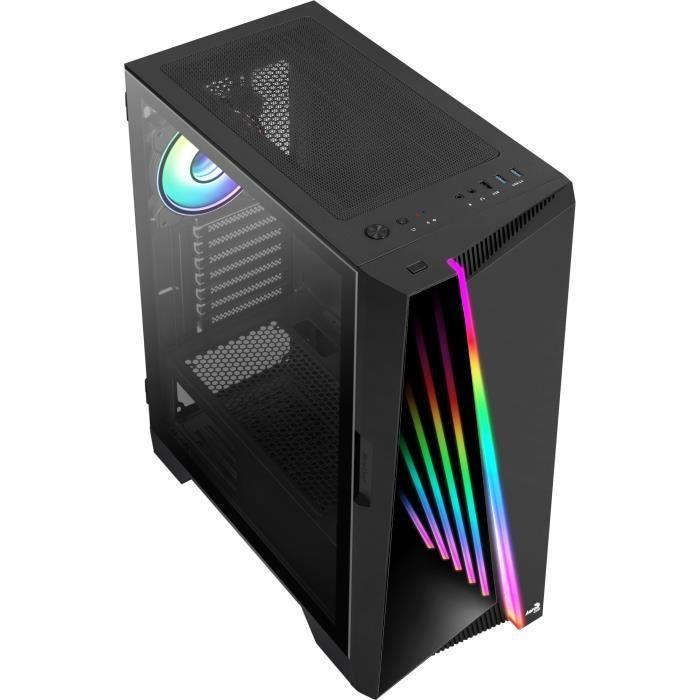 Boîtier PC - AEROCOOL - Mirage G V1 - Boitier sans alimentation - Moyen tour - Format ATX - Noir ( ACCM-PB25013.11 ) AEROCOOL