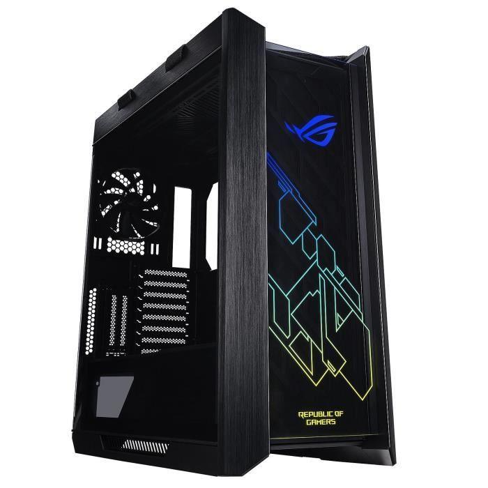 ASUS BOITIER PC Stix Helios GX601 - Noir - Verre trempé - Format ATX (90DC0020-B39000) ASUS