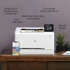 Imprimante monofonction HP Color LaserJet Pro M255dw laser couleur - Idéal pour les professionnels HP