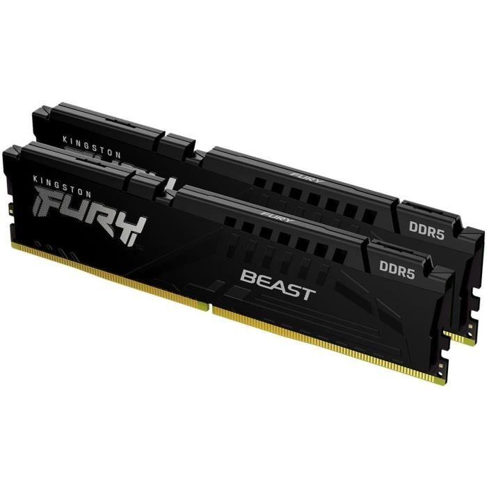 KINGSTON TECHNOLOGY - FURY Beast - Mémoire PC RAM - 32 Go - DIMM DDR5 - 5600 Mhz KINGSTON TECHNOLOGY