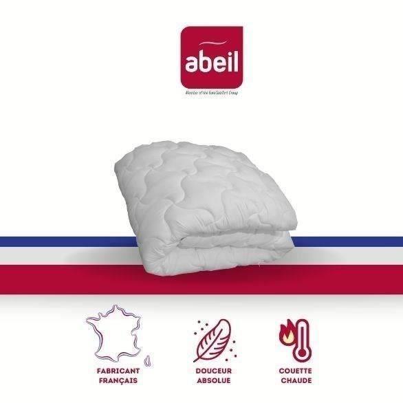 ABEIL Couette chaude Douceur Absolue 200x200 cm blanc ABEIL