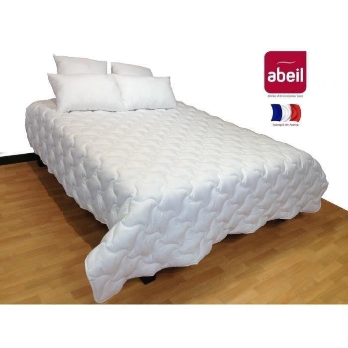 ABEIL Couette chaude Douceur Absolue 200x200 cm blanc ABEIL