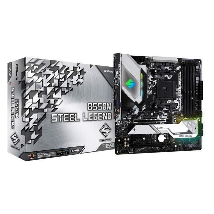 ASROCK Carte mere B550M Steel Legend ASROCK