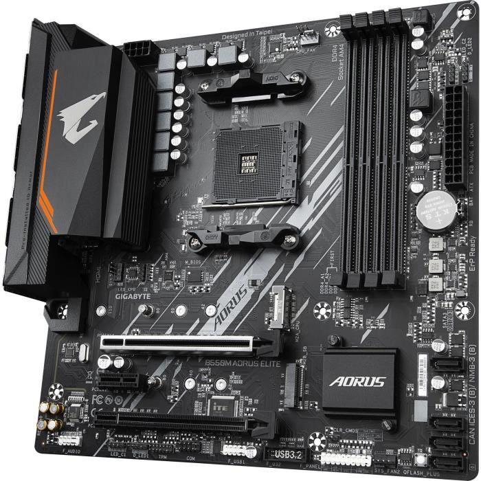 Carte mere - GIGABYTE TECHNOLOGY - B550M AORUS ELITE GIGABYTE