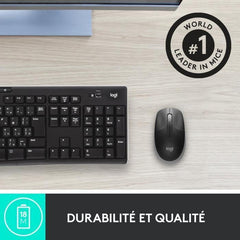 Souris sans fil - Logitech - M190 ergonomique - Gris LOGITECH