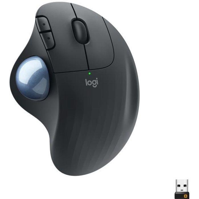 Souris Ergonomique - Sans fil - LOGITECH - ERGO M575 - Trackball - Graphite LOGITECH