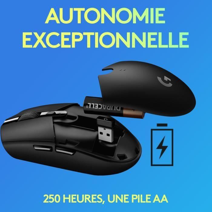 Souris Gaming Sans Fil - LOGITECH G - G305 - LIGHTSPEED - Autonomie 250h - Bleu LOGITECH G