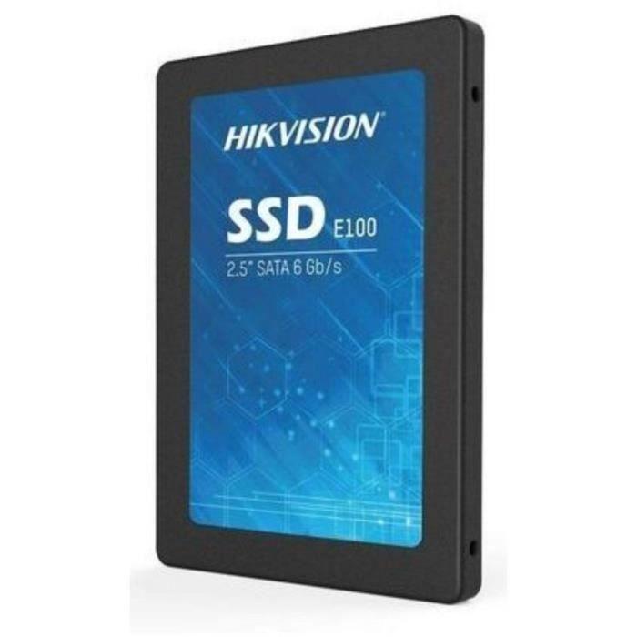 SSD Interne - HIKVISION - 2.5 128 Go E100 SATA 6.0Gbps SATA-III  3D TLC 550 MB/s 60 TB (HS-SSD-E100/128G) HIKVISION