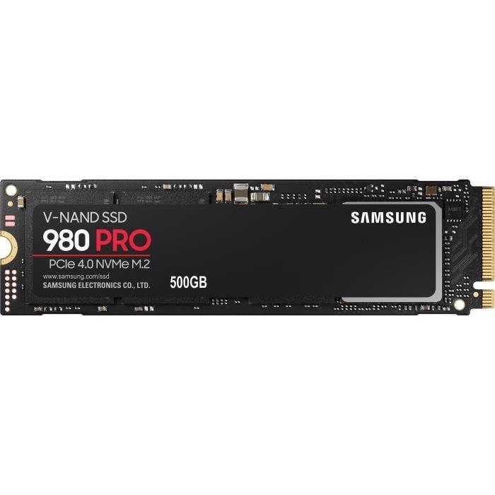 SAMSUNG - SSD Interne - 980 PRO - 500Go - M.2 NVMe (MZ-V8P500BW) SAMSUNG