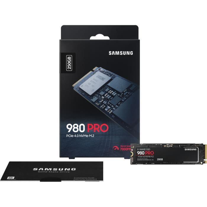 SAMSUNG - SSD Interne - 980 PRO - 500Go - M.2 NVMe (MZ-V8P500BW) SAMSUNG