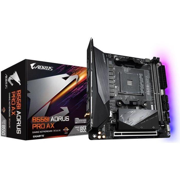 Carte mere Gigabyte B550I AORUS PRO AX GIGABYTE