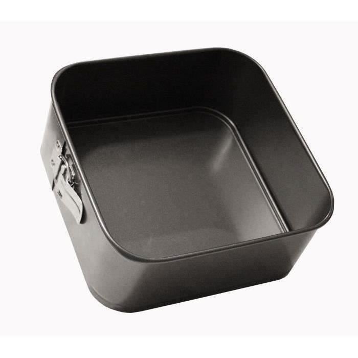 Moule carré a charnieres 22x22x7 cm SUCRE & GOURMANDISES BAUMALU