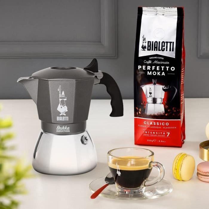 Cafetiere Italienne BIALETTI - BRIKKA - Induction 4 tasses BEURER