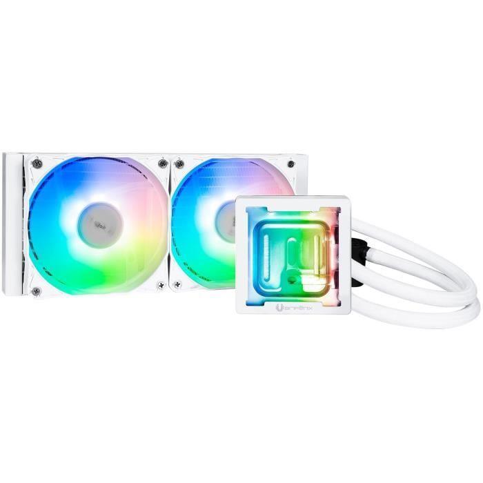 BITFENIX Cube AIO 240 (blanc) - Watercooling AIO - 2x120mm BITFENIX