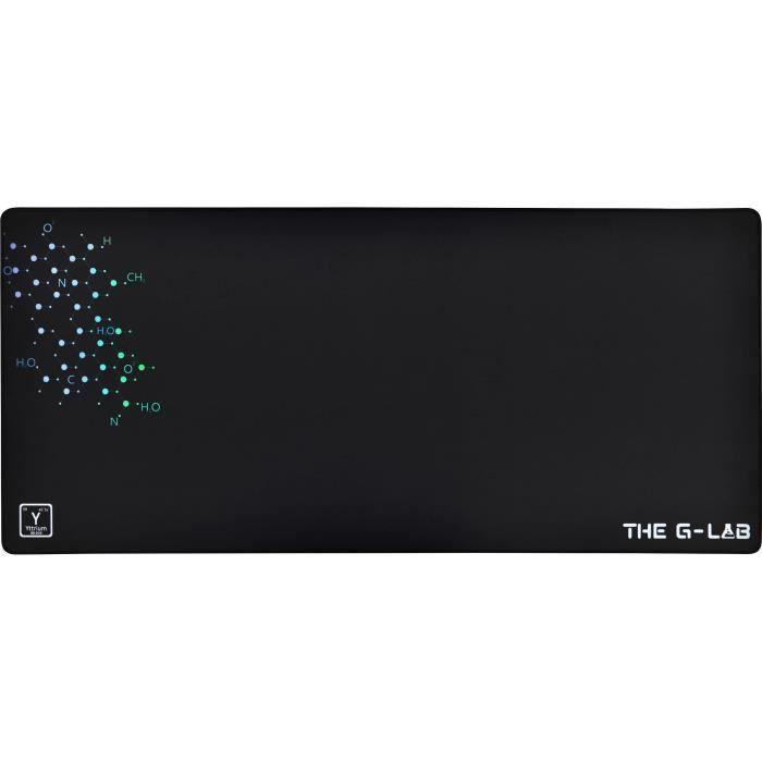 THE G-LAB PAD YTTRIUM Tapis de souris Gaming XXL 900x400x4mm avec gomme anti-dérapante THE G-LAB