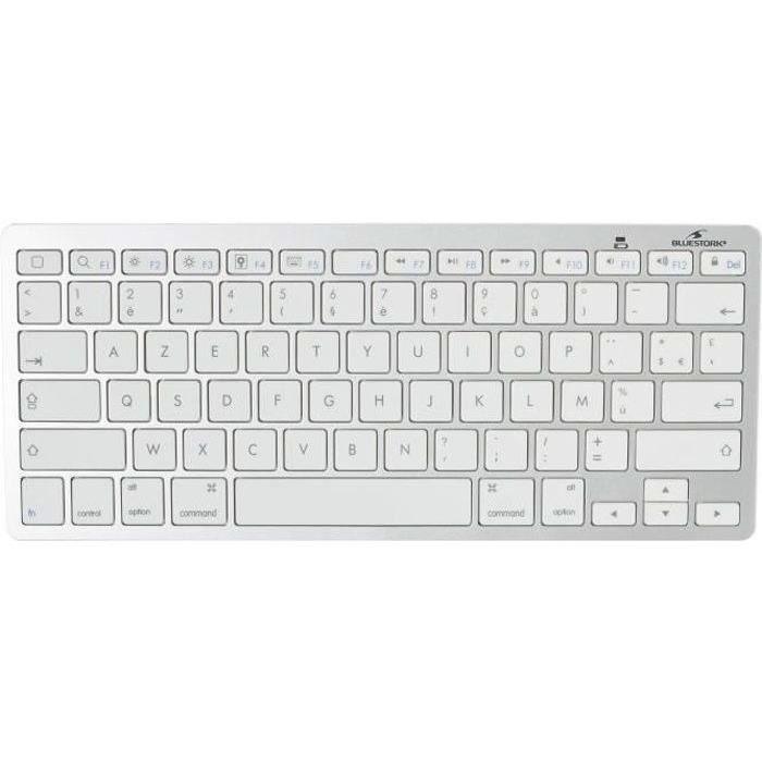 Clavier Blutooth - BLUESTORK - Compatible MAC, MacBook Pro, MacBook Air, iPad, iPhone - KB-MINI-MAC/FR BLUESTORK