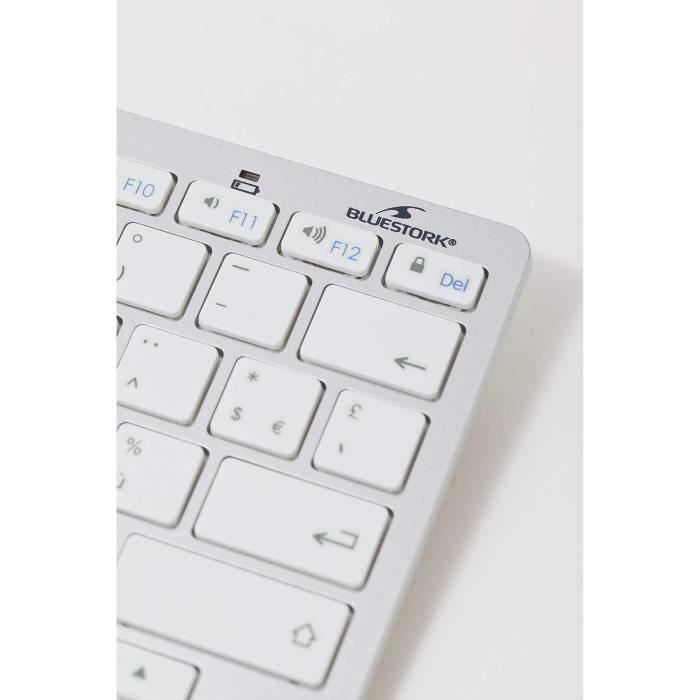 Clavier Blutooth - BLUESTORK - Compatible MAC, MacBook Pro, MacBook Air, iPad, iPhone - KB-MINI-MAC/FR BLUESTORK