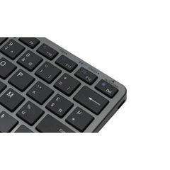 Clavier TKL - BLUESTORK - Bluetooth + 2.4Ghz PC - Gris et Noir BLUESTORK