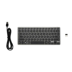 Clavier TKL - BLUESTORK - Bluetooth + 2.4Ghz PC - Gris et Noir BLUESTORK