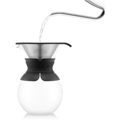 POUR OVER - Cafetiere BODUM , filtre permanent maille inox, 1.0 l, 8 tasses BODUM