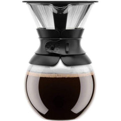 POUR OVER - Cafetiere BODUM , filtre permanent maille inox, 1.0 l, 8 tasses BODUM