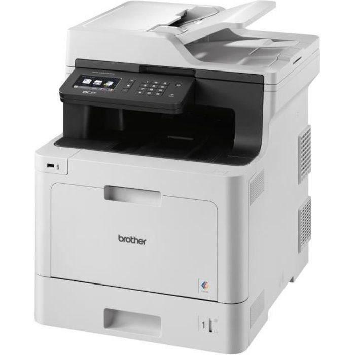 Imprimante Multifonction 3-en-1 BROTHER DCP-L8410CDW - Laser - Couleur - Réseau Wifi - A4 BROTHER