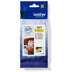 Cartouche d'encre LC427Y - BROTHER - Jaune - 1500 pages - Pour Brother MFC-J6955DW, MFC-J6957DW, MFC-J5955DW et HL-J6010DW BROTHER