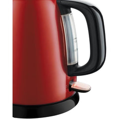 Bouilloire Compacte Rouge - RUSSELL HOBBS 24992-70 - Capacité 1L - Filtre Anti-Calcaire Amovible - Paloma Tech