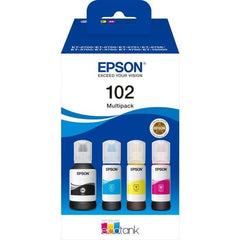Multipack 4 couleurs EcoTank 102 (C13T03R640) EPSON