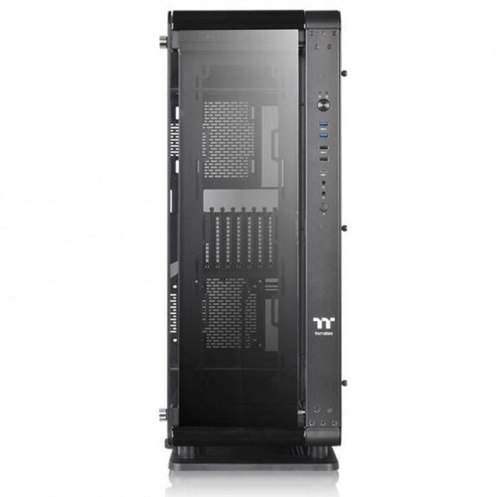 THERMALTAKE BOITIER PC Core P8 TG - Grand Tour - Noir - Verre trempé - Format E-ATX (CA-1Q2-00M1WN-00) THERMALTAKE