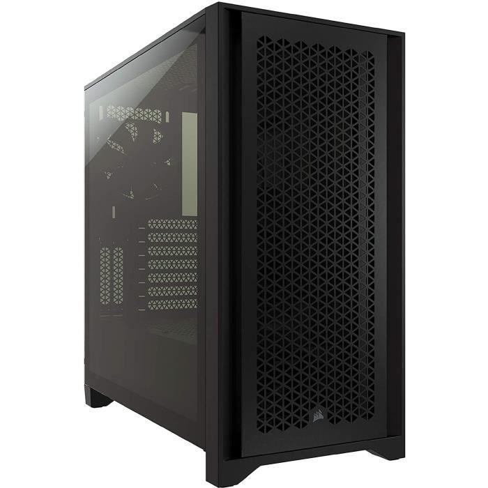 Boîtier PC Gaming - CORSAIR - 4000D Airflow - Moyen Tour - Verre trempé - Noir (CC9011200WW) CORSAIR