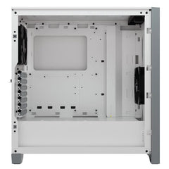 CORSAIR Boîtier PC 4000D Airflow - Moyen Tour - Verre trempé - Blanc (CC9011201WW) CORSAIR