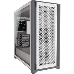 CORSAIR Boîtier PC 5000D Airflow - Verre Trempé Moyen-Tour ATX  - Blanc (CC-9011211-WW) CORSAIR