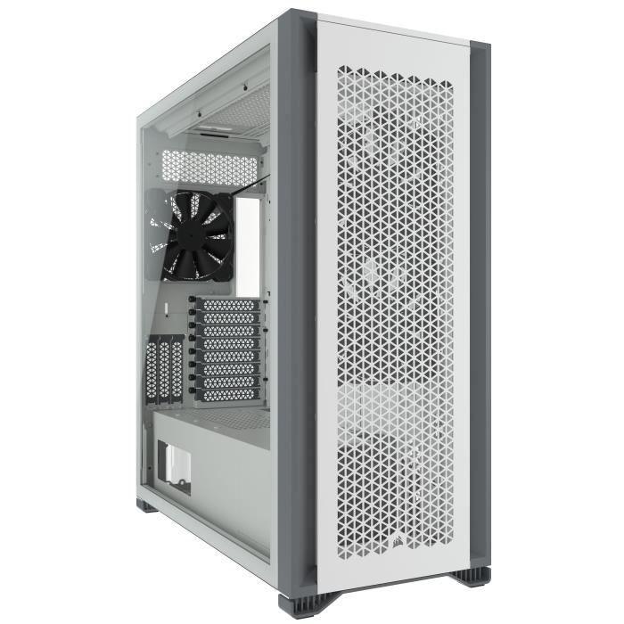 CORSAIR Boîtier PC 7000D AIRFLOW Verre Trempé - Blanc (CC-9011219-WW) CORSAIR